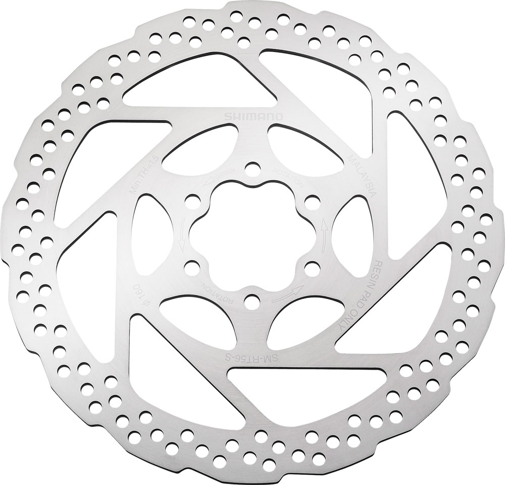 Δισκόπλακα SHIMANO 160/180mm SM-RT26 6-BOLT