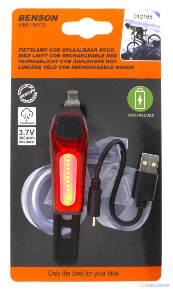 Φως πίσω USB Benson (80 lumen)